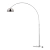 Lampara Arco L Cromada - comprar online