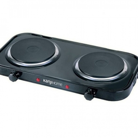 Anafe Electrico Coolbrand Doble De Embutir Empotrar Y Sobremesa