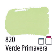 Tinta Acrilex Para Artesanato Tipo PVA Verde Primavera - 100 ML.