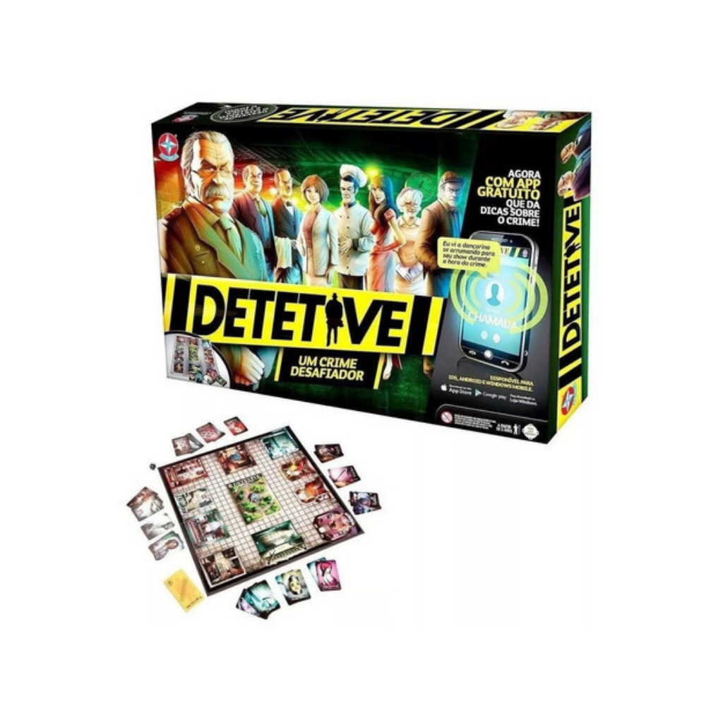 Jogo De Tabuleiro Detetive - Estrela