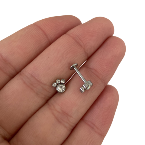 Piercing Tragus Bolinha Aço Cirúrgico 28mm em Promoção na Americanas