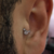 Piercing Cluster Mickey Aço Cirúrgico Cravejado com Zirconia 6mm - comprar online