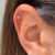 Piercing Ponto de Luz Aço Cirúrgico Cravejado com Zirconia 6mm 8mm na internet