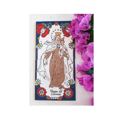 Virgen del Carmen 15x30