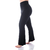 Calça Casual Canelada Praga Preta em Viscose com Elastano na internet