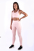 Legging Budapeste Iogurte com Bolsos em Poliamida com Elastano