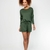 Shorts Casual Avalon Verde em Moletinho - comprar online