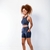 Shorts Selva Azul Marinho em Microfibra - Brasilfit