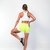 Shorts 2x1 Sole Citrus em Poliamida - Brasilfit