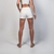 Shorts Hermosa Off White em Algodao com Elastano - Brasilfit