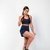 Shorts Saia Shapa Marinho com bolsos em Poliamida com Elastano - loja online