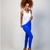 Legging Xtreme Azul Royal em Poliamida com Elastano na internet