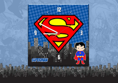 Relógio Heróis Superman Decoração Infantil na internet