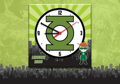 Relógio Super Herói Lanterna Verde - comprar online