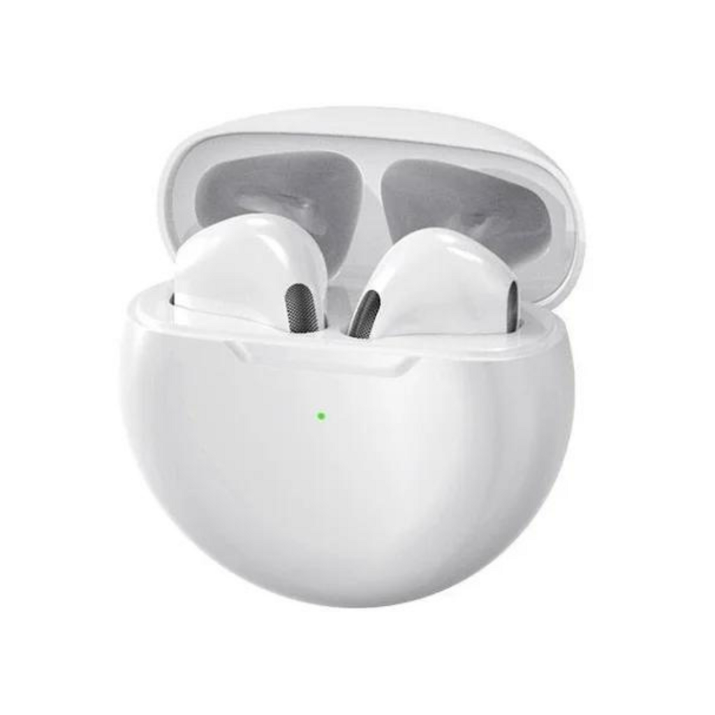 Air Pro 6 TWS Fones de ouvido sem fio, fones de ouvido Bluetooth, Mic Pods,  fones