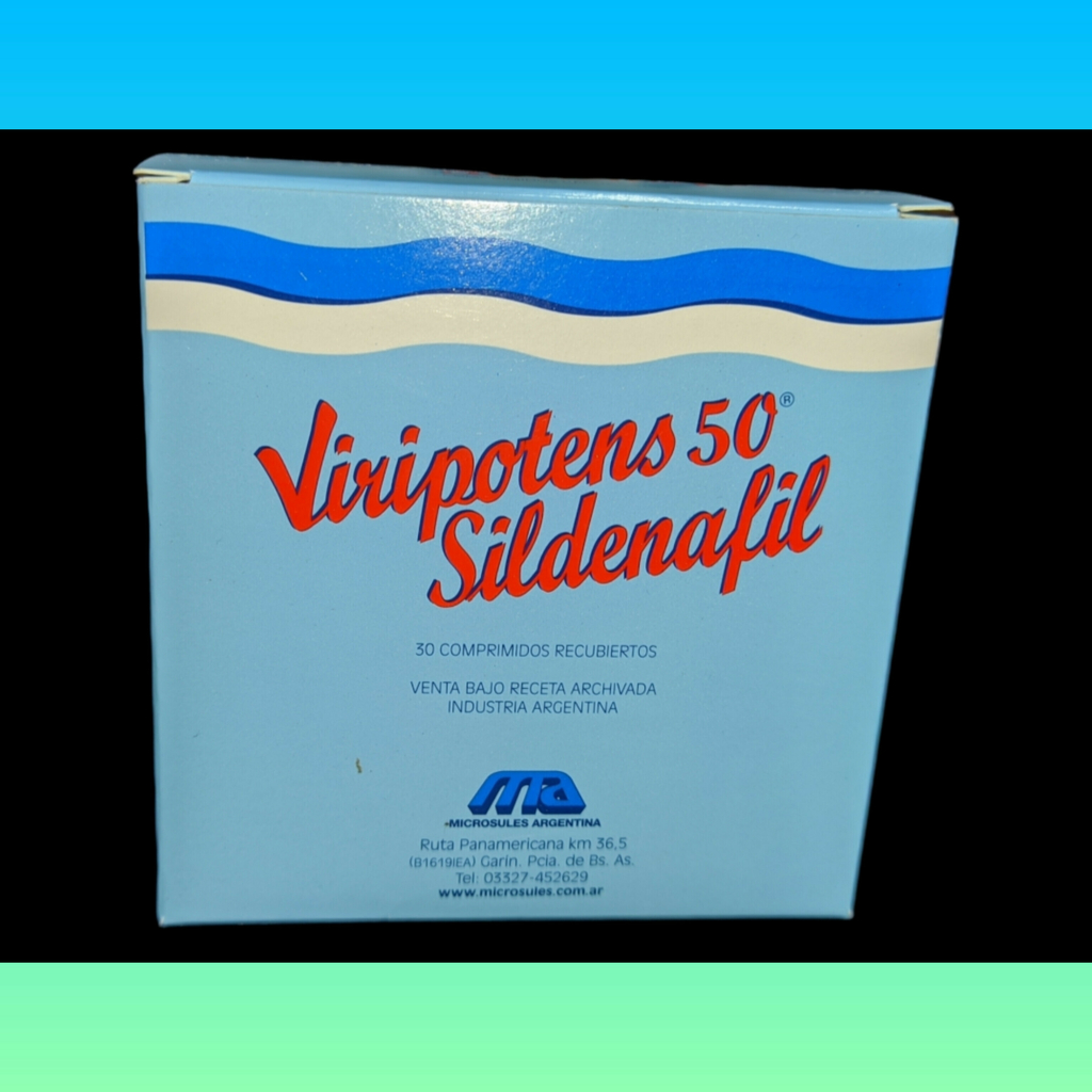 Viripotens M 50 Sildenafil Precio