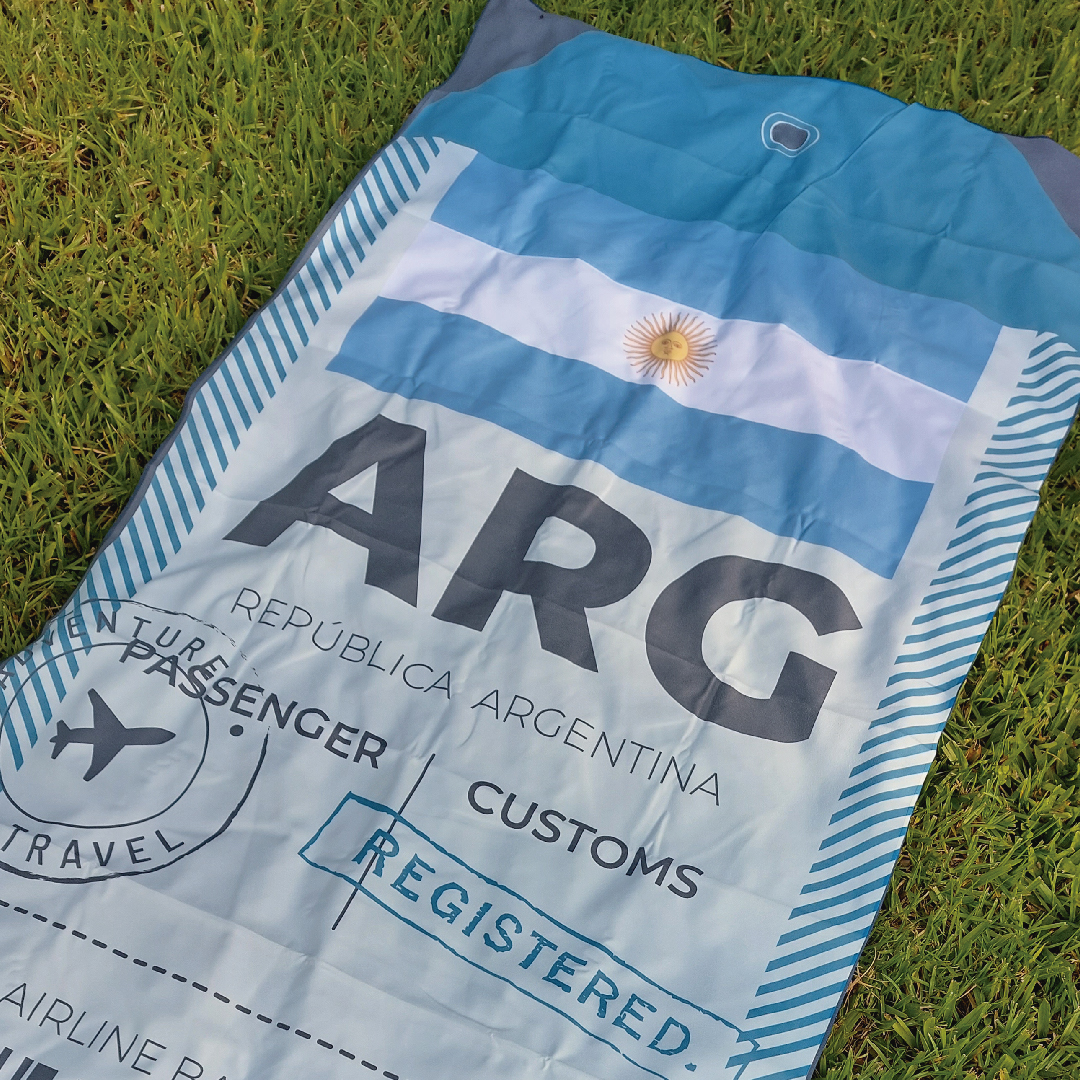 Argentina Ticket Toalla Deportiva