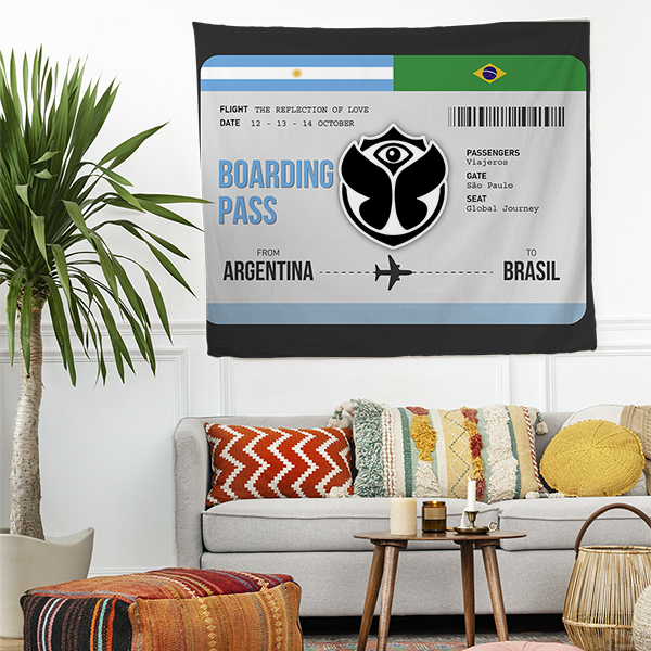 Boarding Pass Lona Playera Personalizada