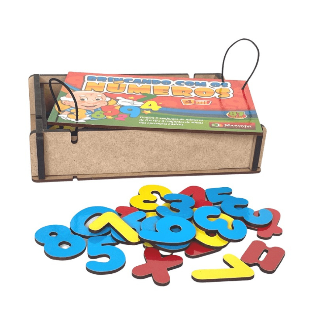 Puzzle números em madeira - 2-4 anos, 5-7 anos, Brinquedos