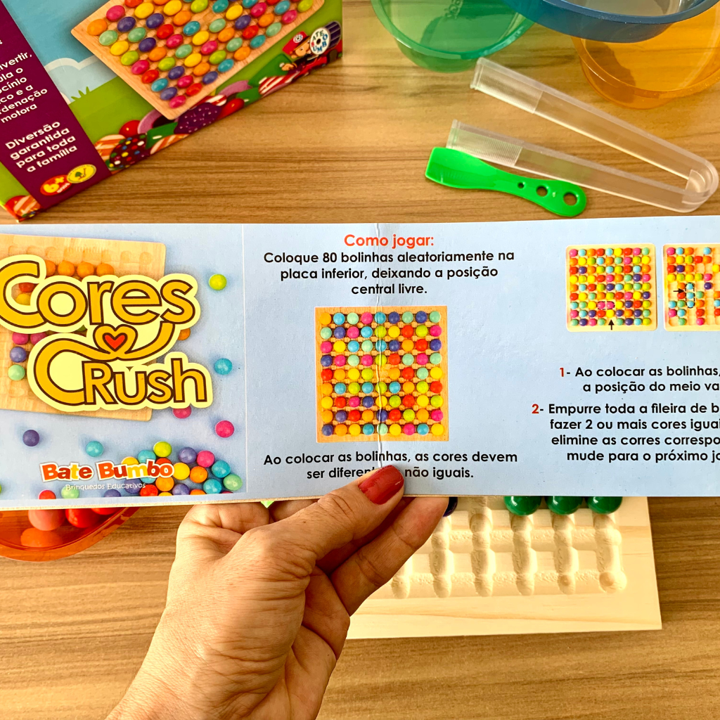 Jogo Color Crush - Castelarte - Brinquedos Educativos, Pedagógicos