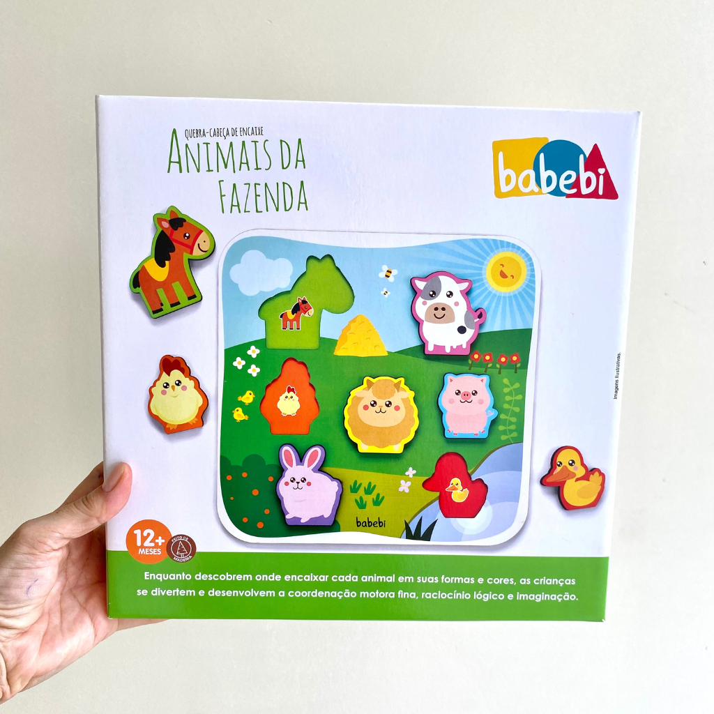 Jogo de imaginação, brinquedos educativos