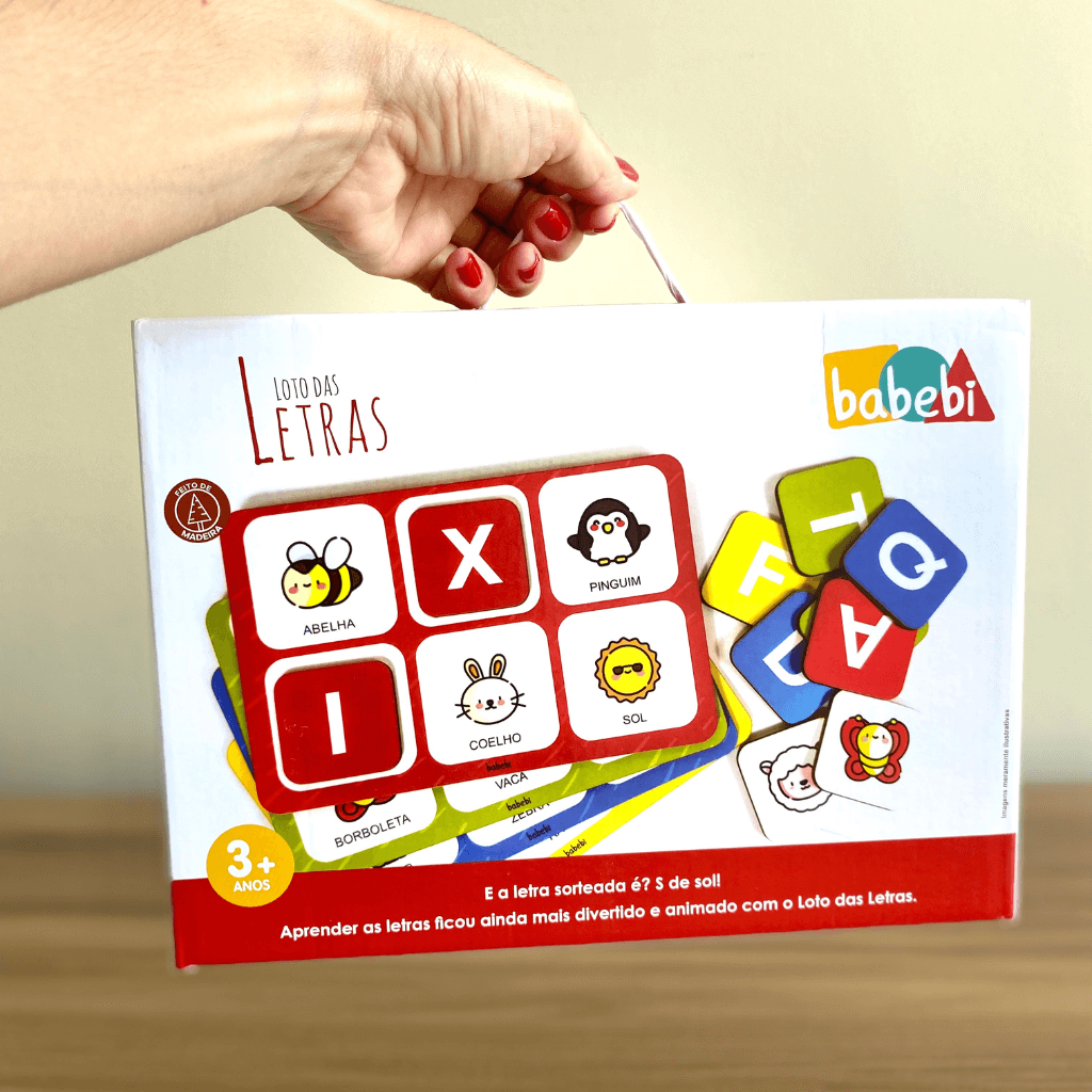 Loto das Letras – Jogo educativo que auxilia na alfabetização