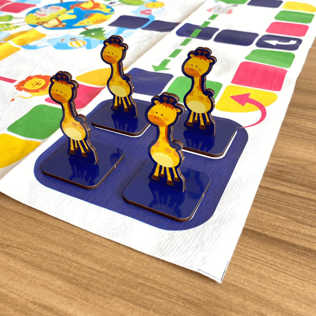 Jogo 3D Ludo (4 jogadores)