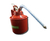 Aceitera metálica pico flexible 475cc - comprar online