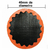Parche Redondo 40mm LM40 - comprar online