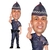 Caricatura Individual Policial