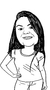 Caricatura Traços - Preto e Branco - Individual - Vetor - Promoção Imperdível - loja online