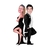 Caricatura Casal ou Duas Pessoas - comprar online