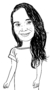 Caricatura Traços - Preto e Branco - Individual - Vetor - Promoção Imperdível - loja online