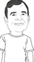 Caricatura Traços - Preto e Branco - Individual - Vetor - Promoção Imperdível - Caricaturas Digitais - Tudo em Caricaturas, Logotipos e Criação de Mascotes para Empresas