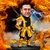 Caricatura Ninja Estilo Ouro - Corpo Inteiro - Caricaturas Digitais - Tudo em Caricaturas, Logotipos e Criação de Mascotes para Empresas