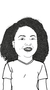Caricatura Traços - Preto e Branco - Individual - Vetor - Promoção Imperdível - loja online