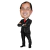 Caricatura Individual Corpo Inteiro Estilo Aperfeiçoada - Caricaturas Digitais - Tudo em Caricaturas, Logotipos e Criação de Mascotes para Empresas