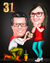 Caricatura de Casal, Casamento, Noivos, Noivinhos na internet