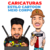 Caricatura Estilo Ouro, Prata, Cartoon, Cartoo Aperfeiçoado, Traços, Traços Colorido