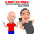 Caricatura Estilo Ouro, Prata, Cartoon, Cartoo Aperfeiçoado, Traços, Traços Colorido - Caricaturas Digitais - Tudo em Caricaturas, Logotipos e Criação de Mascotes para Empresas