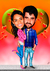 Caricatura de Casal para Casamento - loja online