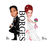 Caricatura de Casal Sr. e Sra Smith