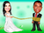 Caricatura de Casamento, Noivos, Noivinhos - Gold - Caricaturas Digitais - Tudo em Caricaturas, Logotipos e Criação de Mascotes para Empresas
