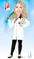 Caricatura Individual - Médica Formatura