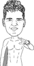 Caricatura Traços Meio Corpo Personalizada na internet