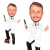 Imagem do Caricatura Individual Médicos, Enfermeiros, Dentista, Profissionais de Saúde