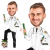 Caricatura Individual Médicos, Enfermeiros, Dentista, Profissionais de Saúde