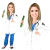 Caricatura Individual Médicos, Enfermeiros, Dentista, Profissionais de Saúde - Caricaturas Digitais - Tudo em Caricaturas, Logotipos e Criação de Mascotes para Empresas