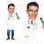 Caricatura Individual Médicos, Enfermeiros, Dentista, Profissionais de Saúde - Caricaturas Digitais - Tudo em Caricaturas, Logotipos e Criação de Mascotes para Empresas
