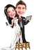 Caricatura de Casamento - O presente ideal para os noivos - loja online